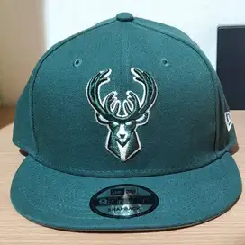 Topi cap NBA original Milwaukee Bucks New era snapback
