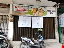 Jual ruko Pasar Ramai, cocok untuk usaha, ex toko obat Bali