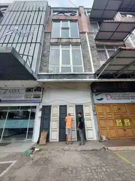 Jual ruko daerah Medan Baru, jalan Sei Ular Baru, murah, bagus