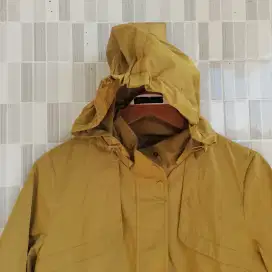 752. JAKET PARKA CROCODILE SIZE L WARNA KUNING  PRELOVED