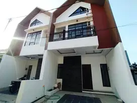 RUMAH BARU MODERN MINIMALIS DI TANAH BARU, 1KM-AN KE TOL KUKUSAN