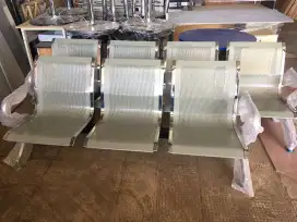 Kursi tunggu besi 3 seat