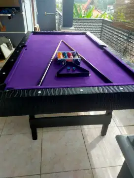 Meja Billiard 7 Feet ( kaki lipat )