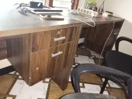 Meja kantor + kursi