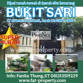 Dijual rumah mewah di kawasan elite di Bukit Sari,Semarang LT 670m2