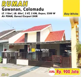 Dijual Rumah Siap Huni di Kawasan Perum Gawanan Colomadu