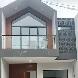 dijual rumah cantik dalam cluster di jagakarsa