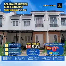 Rumah 2 lantai siap huni DP 0% di Sarua Ciputat Tangerang Selatan