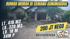 Jual Rumah Murah strategis di Candirejo Semanu Gunung Kidul