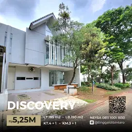 Rumah Hoek Samping Taman di Discovery Bintaro Jaya sc15564