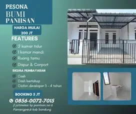 Di jual rumah siap bangun indent bisa free desain di bandung selatan
