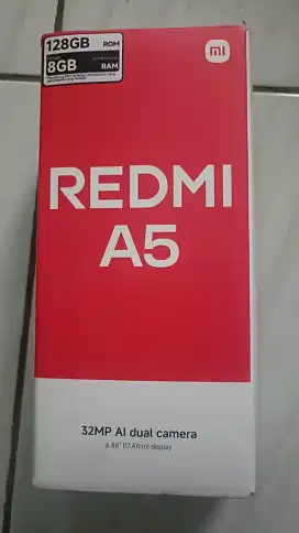 redmi a5 masih baru ram 4/125