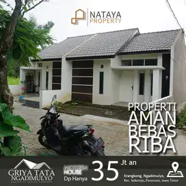Rumah Siap Huni, Cukup DP 35 juta saja