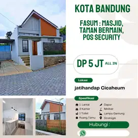 RUMAH 400 JUTAN CLUSTER JATIHANDAP PADASUKA ANTAPANI KODYA BANDUNG
