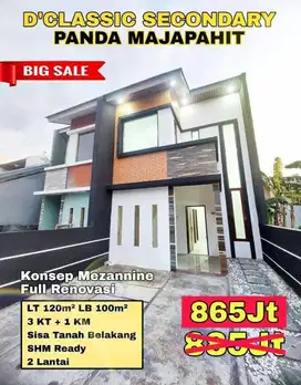 turun harga ! rumah ready siap huni majapahit semarang