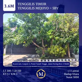 BEBAS BANJIR Rumah Tenggilis Timur Tenggilis Mejoyo Surabaya SHM