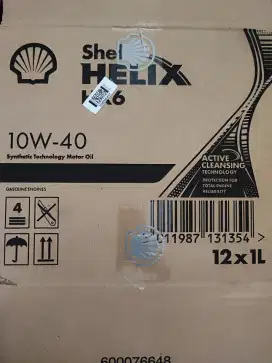 Kardus Shell Literan 4 buah ASLI Kondisi 99% Mulus