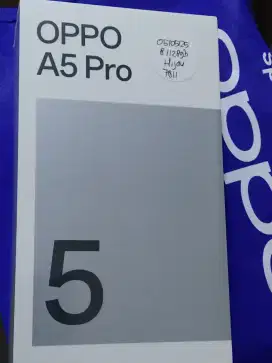 JUAL BU NEGO TIPIS HP OPPO A5 PRO(8GB + 128GB) GARANSI RESMI 1 TAHUN