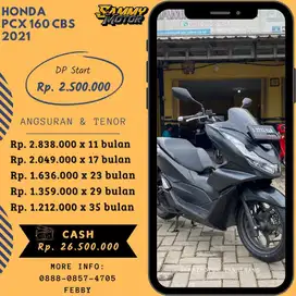PCX 160 CBS 2021 KM LOW
