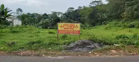 Dijual Cepat Tanah Lokasi Strategis Pinggir Jalan Bebas Banjir
