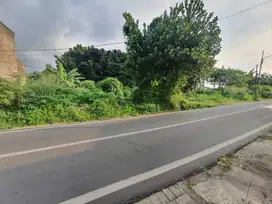 Tanah hook pinggir jl raya 3200m2 Ciater Serpong Rp3jt/m2