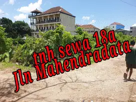 Disewakan Tnh 18a di area jl mahendradata selatan Denpasar Bali