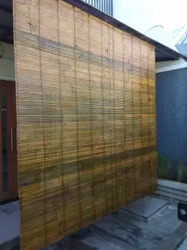 Jual 
_Tirai Bambu
_Tirai Kayu
_Gedek
_Bambu lonjoran