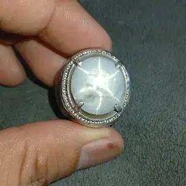 Natural Star Sapphire no heat 20 ct lebih