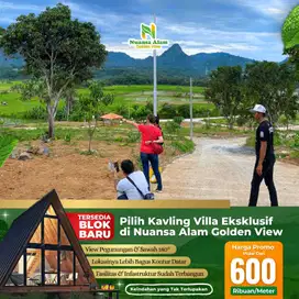 Tanah Kavling View Indah Harga Murah Bisa Bangun Fasilitas Lengkap