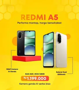 XIAOMI REDMI A5 4/128 NEW GARANSI RESMI‼️