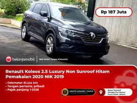 [ PAJAK ON 1-2026 ] Renault Koleos 2.5 Luxury Hitam 2019 2020