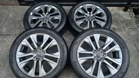 di jual velg zenix tipe Q r18 original+ban briston turanza tebel