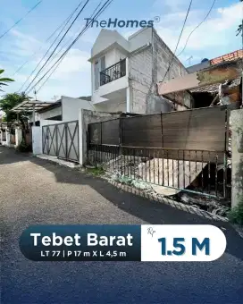 Dijual kavling tanah siap bangun lokasi tebet barat jakarta selatan
