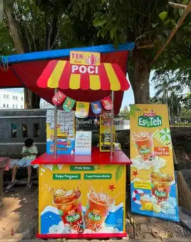 Booth teh Poci masih bagus RESMI