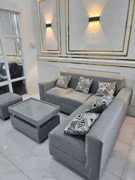 Sofa retro lokal L putus