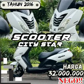 Dijual Cepat PEUGEOT SCOOTER CITY STAR TH 2016 PERFECT CONDITION