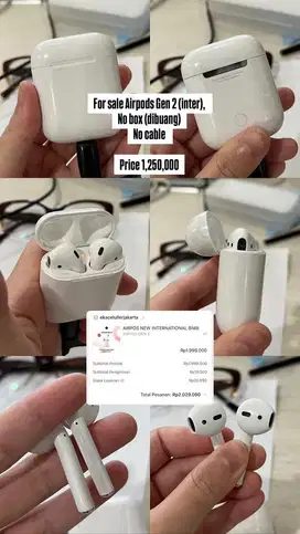 AIRPODS GEN 2 INTER