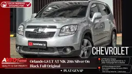 Chevrolet Orlando 1.8 LT AT NIK 2016 Silver On Black