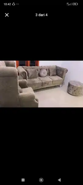 Sofa abu2,,sesuai di foto