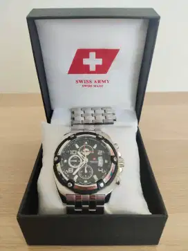 Jam Tangan Swiss Army Chronograph (Original)