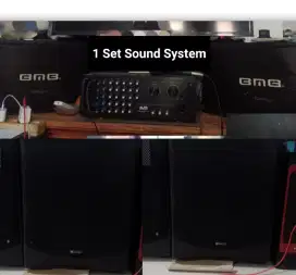 Jual 1 (satu) Set Sound System Komplit