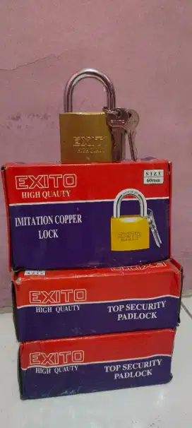 Gembok kunci  Exito ( TOP SECURITY PADLOCK )