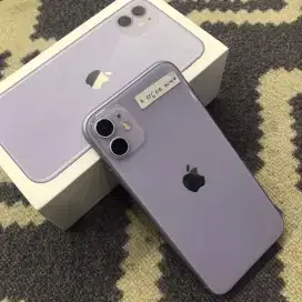 Iphone 11 256gb Fullset. Inter all Op, Hb 72%. Gantian lcd