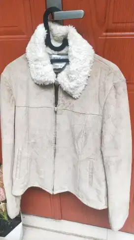 JAKET KULIT SAPI BERBULU