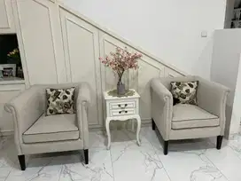 Sofa + Meja 1 Set Rosewood