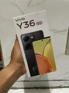 Vivo Y36 5G Ram 8/256gb Warna Black kondisi New Garansi Resmi Vivo