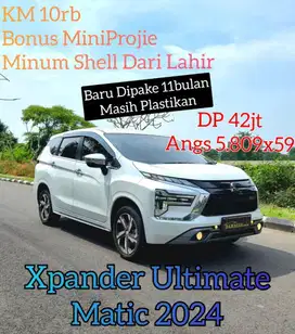 xpander ultimate PMK 2024 matic km 19rb