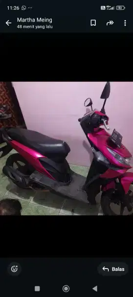 Beat karbu 2010 merah buah naga
