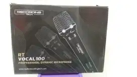 Microphone Recording Take 100