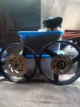 dijual velg ninja depan belakang